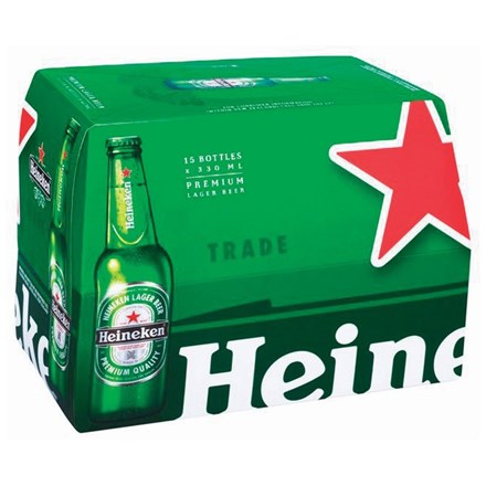 Heineken 15pk btls