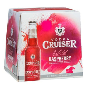Vodka Cruiser Raspberry 12pk btls