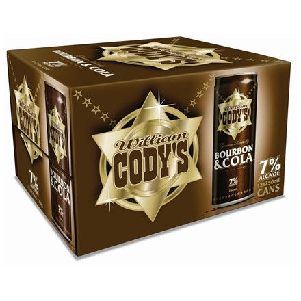 Codys 7% 12pk 250ml cans