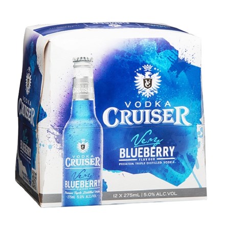 Vodka Cruiser Blueburry 12pk btls