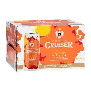 Vodka Cruiser Mango Raspberry 12pk cans