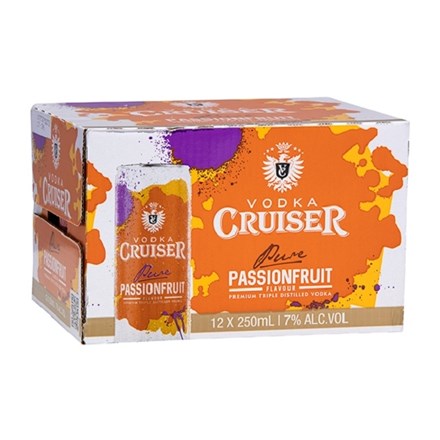 Vodka Cruiser Passionfruit 12pk cans