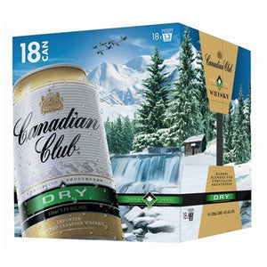 canadian club 18pk cans