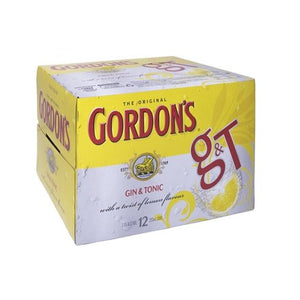 Gordons 12pk cans