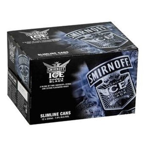 Smirnoff Double Black 7% 12pk Cans