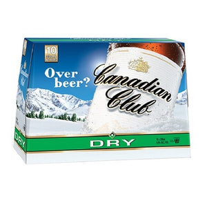 Canadian Club 10 pack bottles