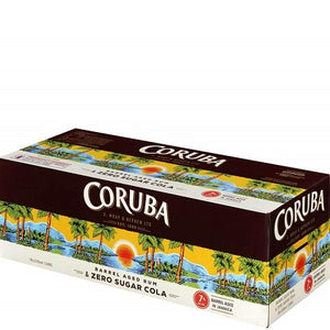 Coruba Zero Sugar 7% 10pk cans