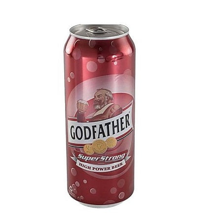 Godfather Strong Beer 500mL can
