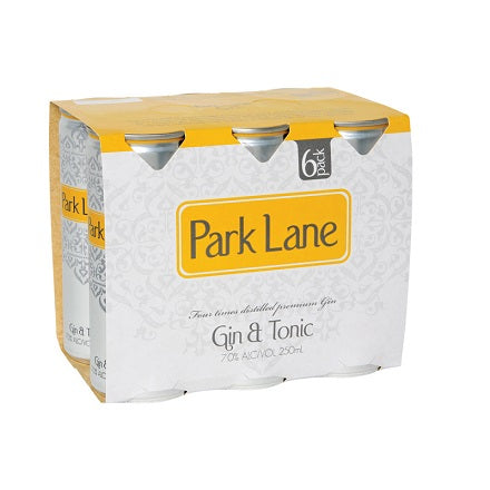 Park Lane Gin & Tonic 7% 6pk