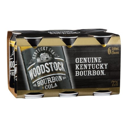 Woodstock 7% 4 x 6pk cans